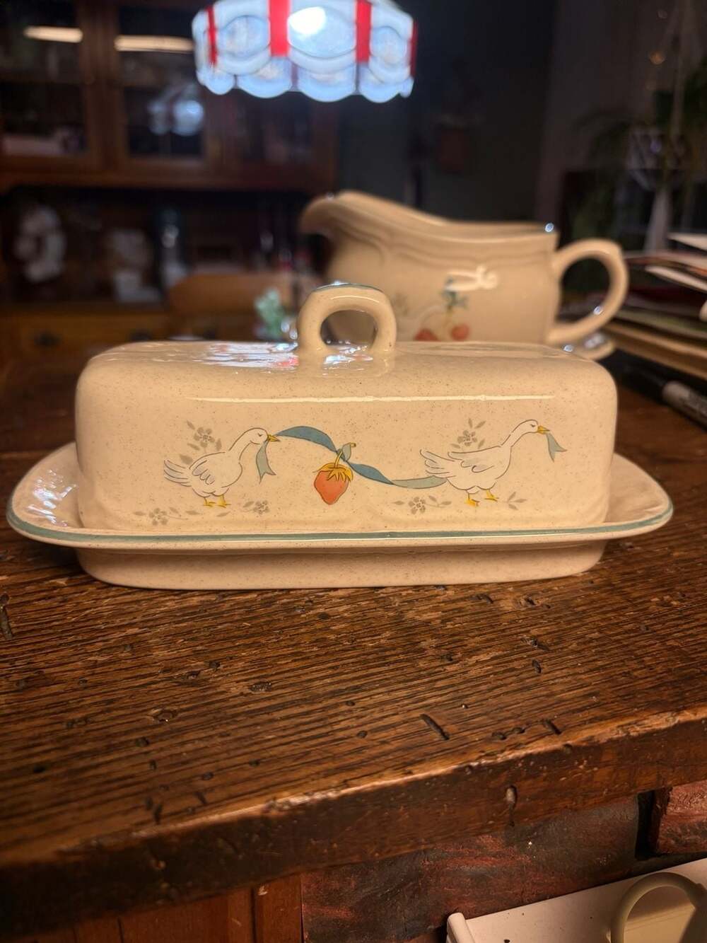 Vintage International China Marmalade Stoneware Goose Multiple Items - Picture 6 of 16